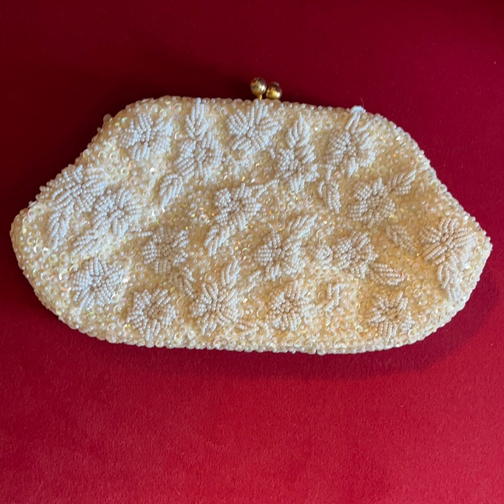 GARY GAIL BEAD & SEQUINS HANDBAG